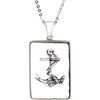 Cancer Courage Blessed Affirmation Pendant with Chain and Box in Sterling Silver