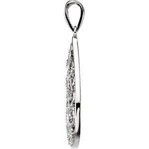 Sterling Silver Tear of Sympathy Necklace
