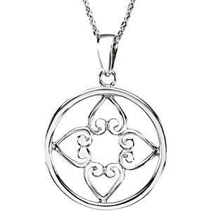 Sterling Silver I Appreciate You Necklace with Box