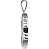 Sterling Silver I Appreciate You Necklace with Box