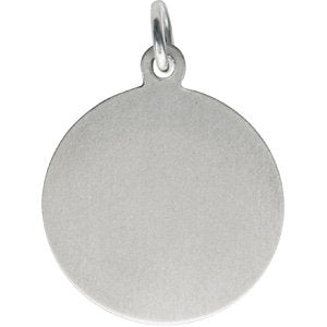 Sterling Silver 14.5mm St. Michael Medal