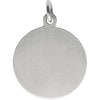 Sterling Silver 14.5mm St. Michael Medal