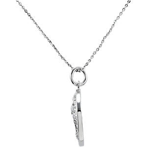 Sterling Silver Move the Mountains Lord Pendant & Chain