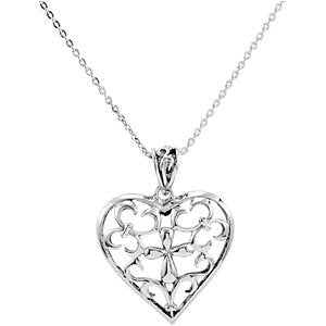 Sterling Silver The Worth of a Mother Necklace