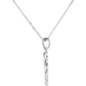 Sterling Silver The Broken Wing Necklace