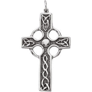 Sterling Silver Celtic Cross Pendant