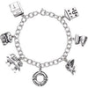 Sterling Silver Family Promises Bracelet