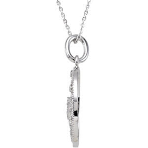 Sterling Silver Journey of Contentment Necklace