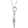 Sterling Silver Journey of Contentment Necklace