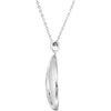 Sterling Silver Our Father's Comfort Necklace