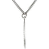 Sterling Silver 19x14mm Oval St. Christopher 24" Necklace